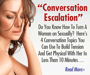 Conversation Escalation: Make Small Talk Sexy